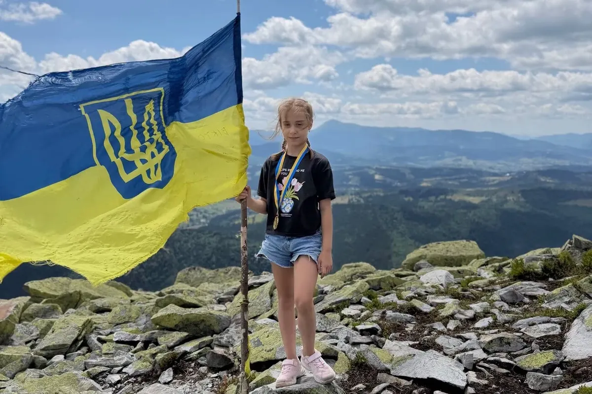 Дев'ятирічна киянка підкорила шість карпатських двотисячників