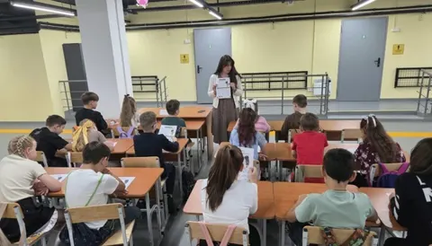 У Києві понад 45% школярів навчалися очно в укриттях