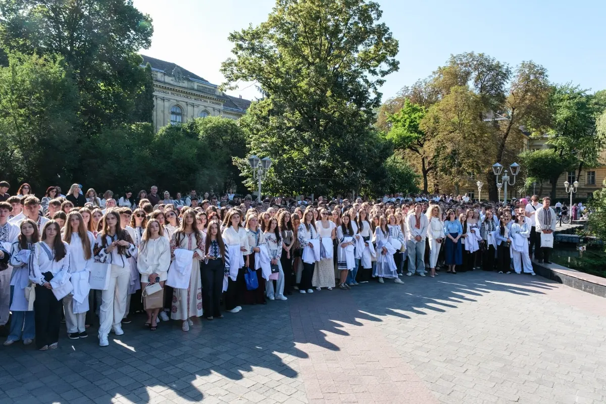 966 першокурсників склали обіцянку студента у львівському медуніверситеті