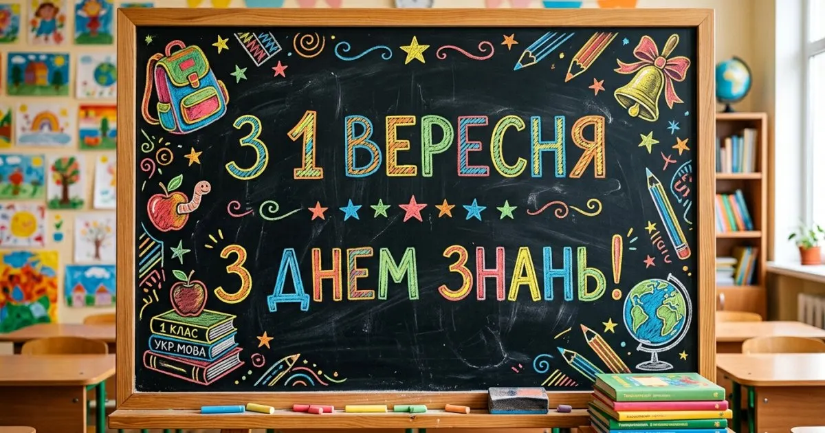 1 вересня 2026: як привітати класного керівника та однокласників