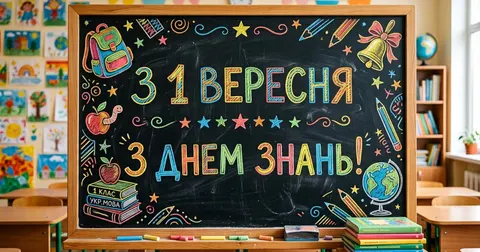 1 вересня 2026: як привітати класного керівника та однокласників