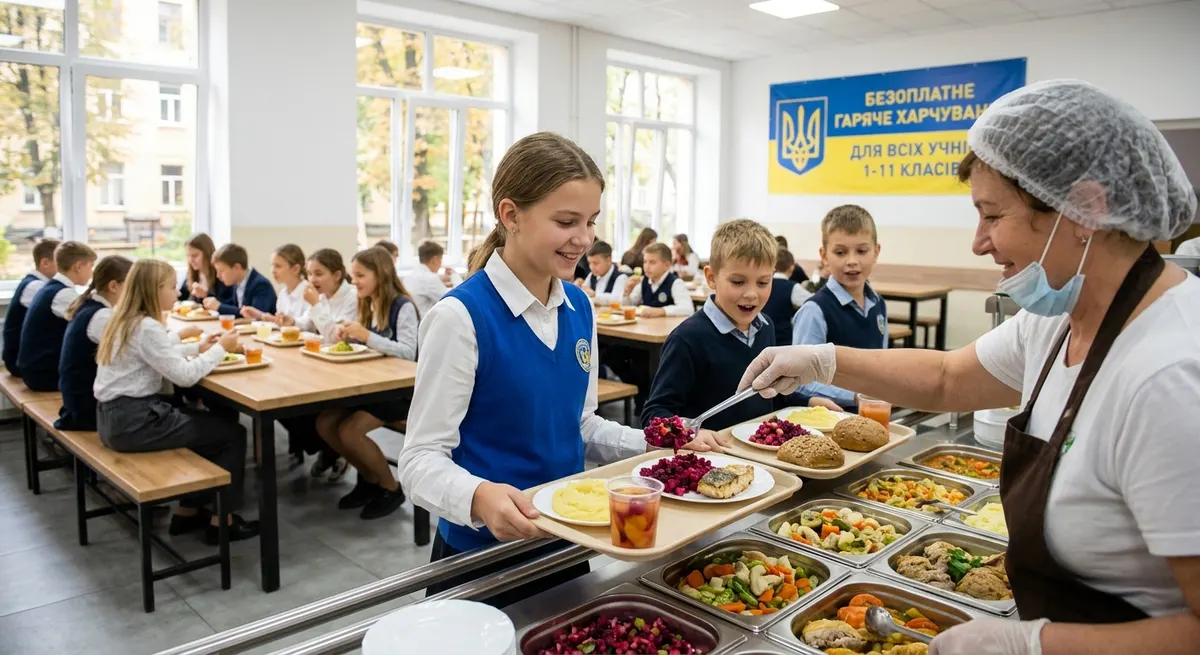 Шкільні обіди Львівщини: що змінилося з 1 вересня 2026 року