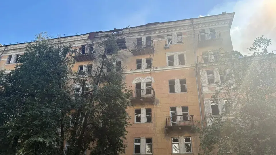 Російські дрони вдарили по університету в Києві під час занять