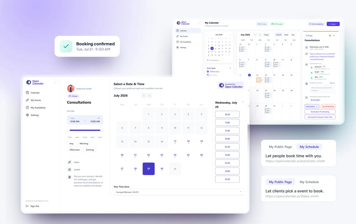 Українська студентка запустила безкоштовну платформу OpenCalendar.ai для автоматизованого планування