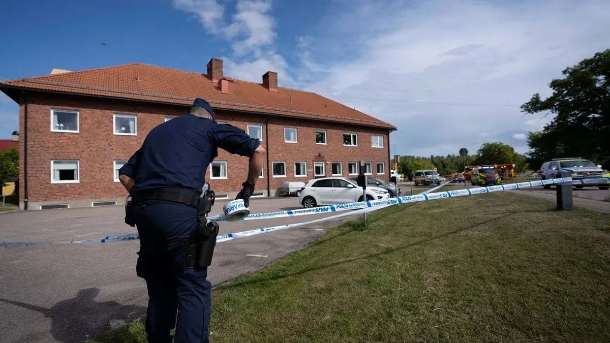 У шведській школі чоловік із мечем напав на учнів у перший день навчання