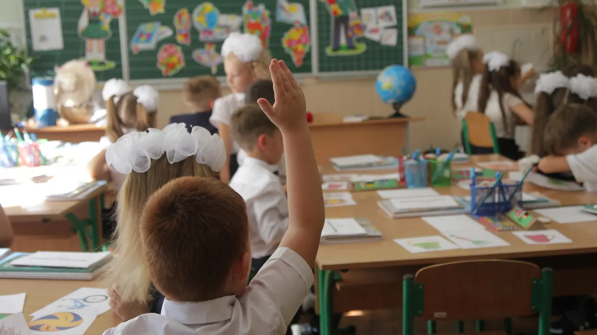 До першого класу цьогоріч піде на 10% менше дітей, ніж торік