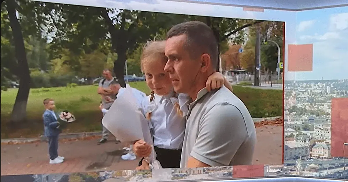 Тато з фронту встиг на перший дзвоник доньки: історія родини військового