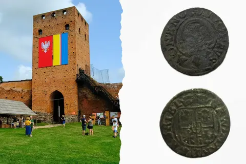 Дев'ятирічний школяр знайшов у замку Черськ монету часів прусського князя