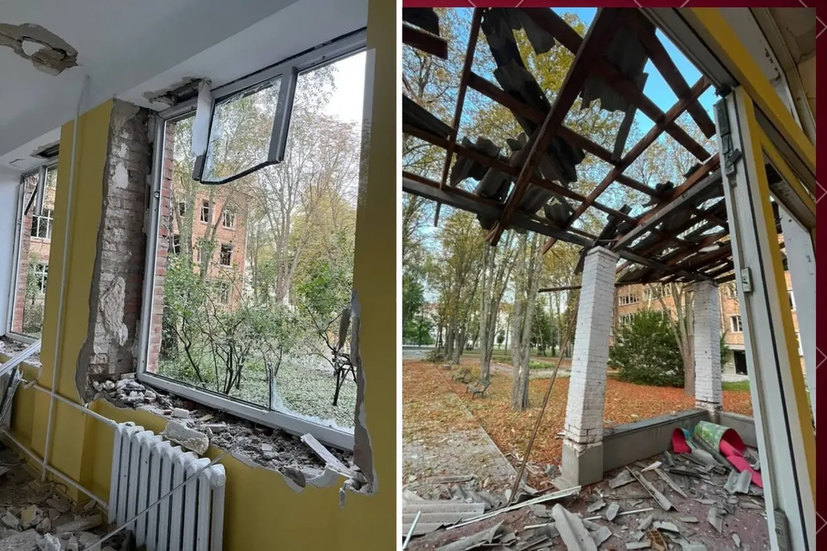 У Києві через нічну атаку пошкоджено дві школи, підготовлені до 1 вересня