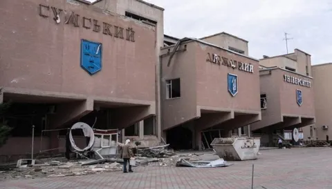 Російський авіаудар пошкодив корпуси Сумського державного університету