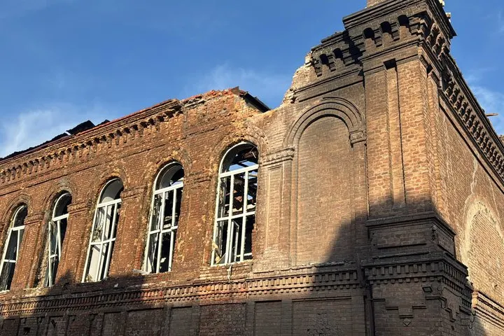 Дрон пошкодив 120-річний корпус Запорізького університету