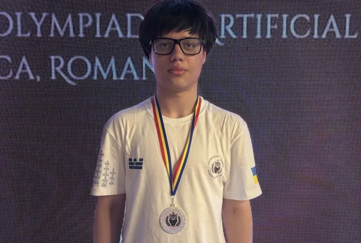 Український школяр переміг на першій Європейській олімпіаді зі ШІ