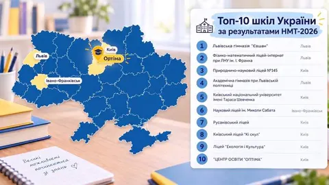 НМТ-2026: рекордні 200 балів і новий рейтинг українських шкіл