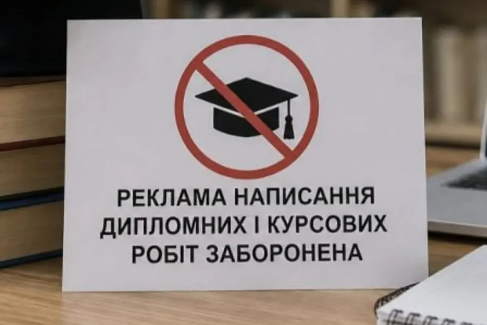 Україна заборонила рекламу «готових» дипломів і курсових