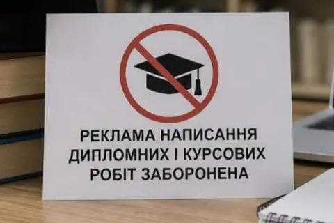 Україна заборонила рекламу «готових» дипломів і курсових
