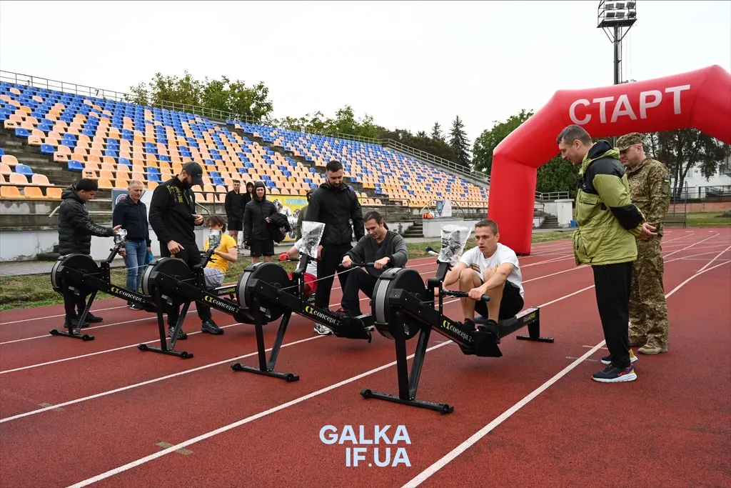 У Франківську нацгвардійці провели чемпіонат з HYROX для військових і цивільних