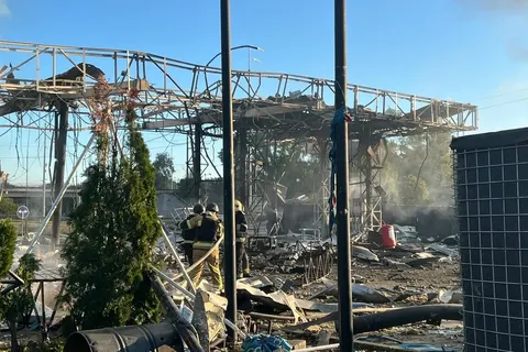 Шостий удар по АЗС Ukrnafta: що відомо про атаку на Київ 23 вересня