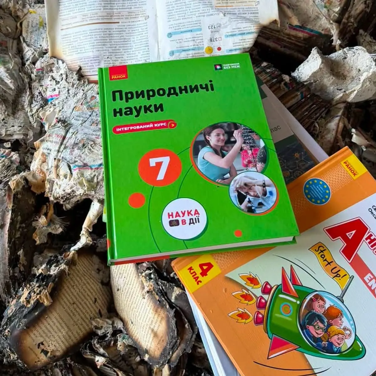 Російські удари знищили близько мільйона шкільних підручників — МОН