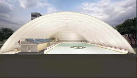 У Львові завершують будівництво льодової арени «Гаківка»: що відомо